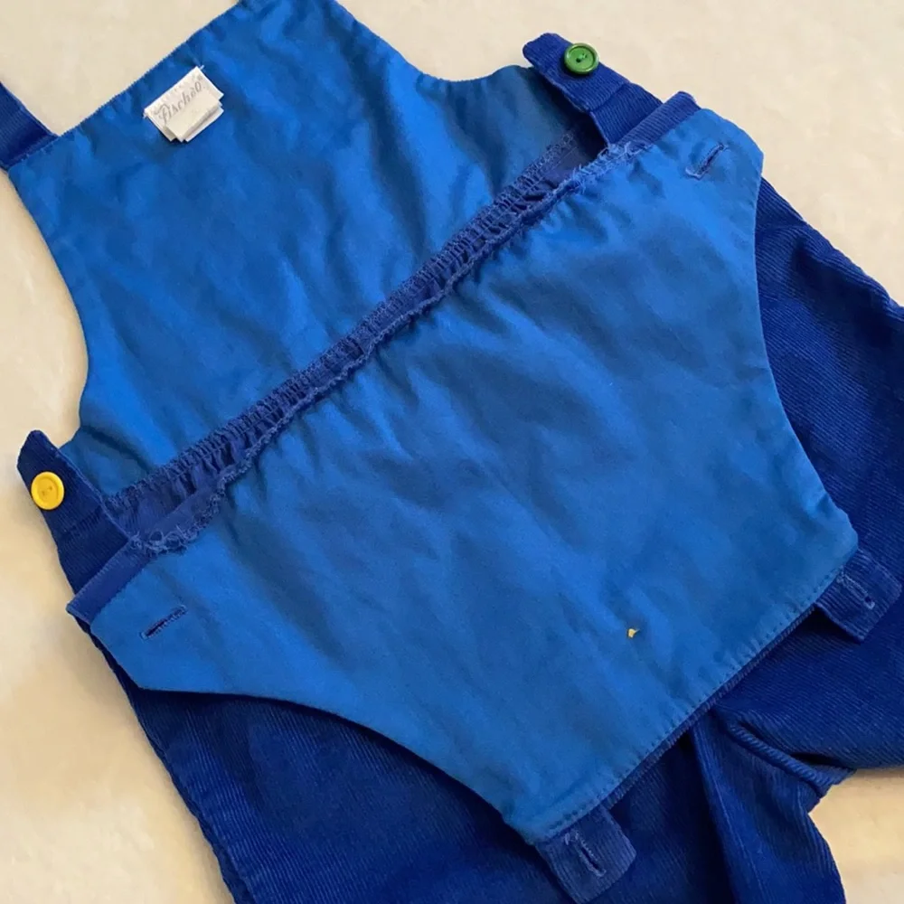 {VTG} Fischel by Johnston | Corduroy Jon Jon Shortall Romper (Size 6 Fits 3T 4T) - Picture 10 of 16